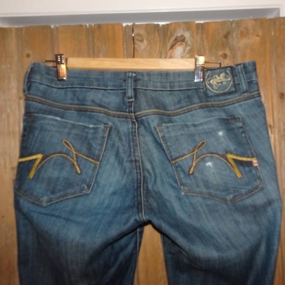 Parasuco dark wash flare jeans - Picture 5 of 7